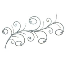 Porte-Manteau En Fer Forgé Couleur Argenté Classique Avec 5 Crochets