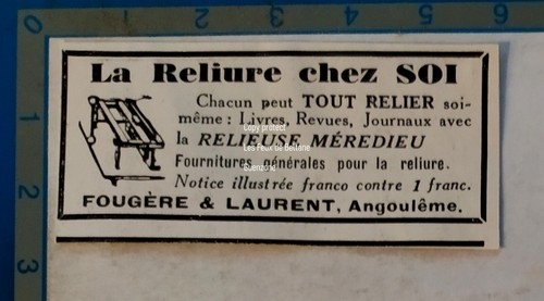 Relieuse meredieu fougére - meredieu,
