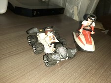 playmobil véhicule et scooter