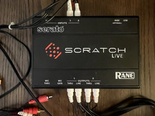 Rane Serato Scratch Live SL device with RCA cables