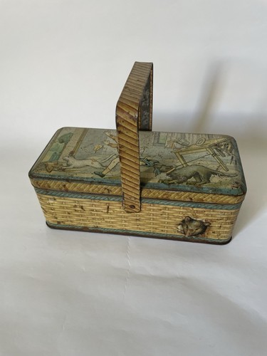 Jolie boite biscuits tole - -jolie,