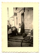 Entrée bar café tabac pub terrasse - Ancienne photo an. 1950