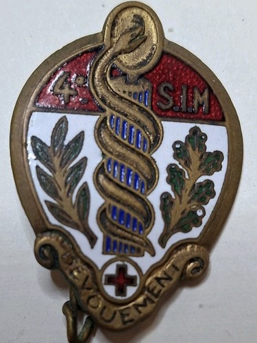 Insigne 4ème section - insigne,