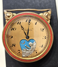 Antique "Le Petit Forgeron" Swiss Mechanical Animated Cherub- Watch Running Well