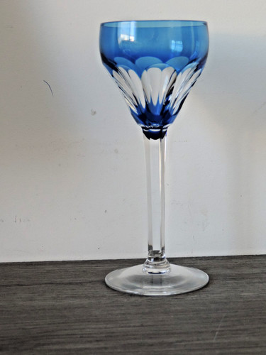 Verre sur pieds facettes de - verre,