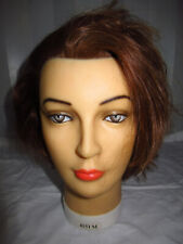 TÊTE DE MANNEQUIN VINTAGE POUR APPRENTI COIFFEUR OU DÉCO-N°6