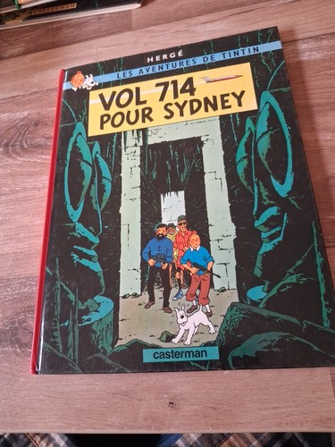 Livre tintin vol 714 - livre,