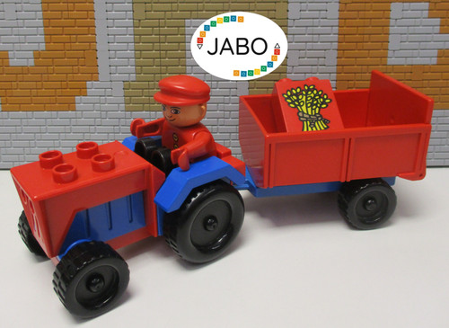Tracteur lego duplo - (f7,