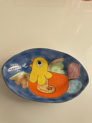 Plat ceramique decoratif - plat,