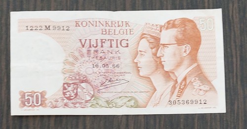 Billet francs belge - 50,
