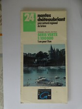 Carte IGN verte 24 nantes
