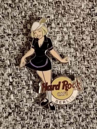 Pin girl hard rock cafe - hard,