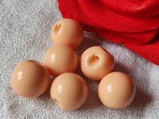 Lot 6 boutons vintage boule