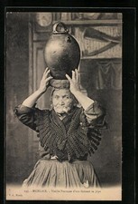 CPA Morlaix, Vieille Porteuse