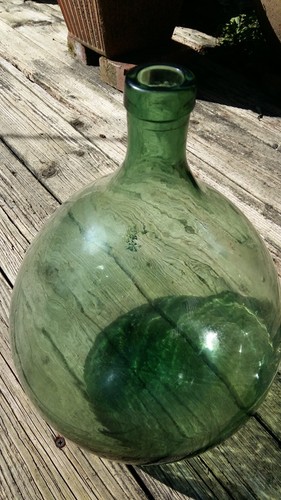 Bonbonne dame jeanne verre - en,