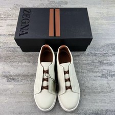 Zegna Black deerskin and