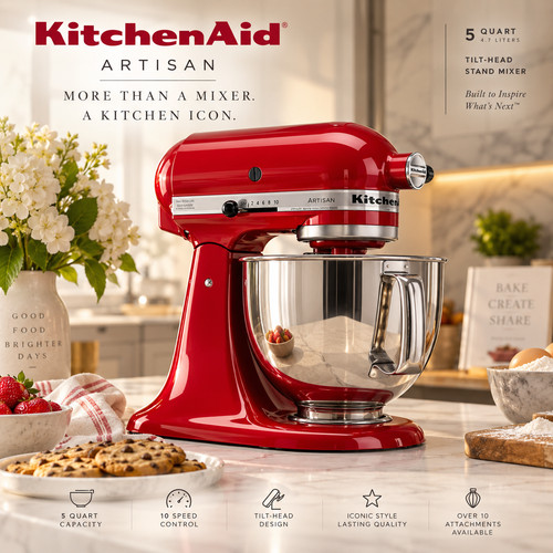 Kitchenaid artisan qt - kitchenaid,