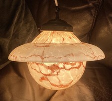 Ancienne suspension Art Déco