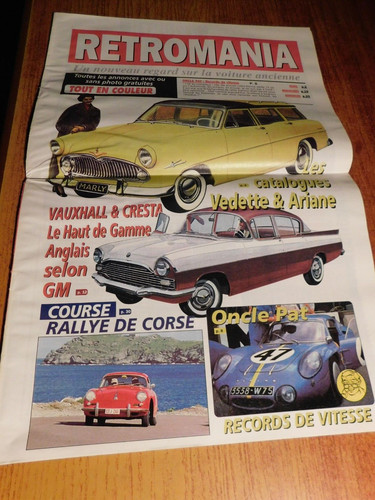 Retromania 100 simca vedette - retromania,