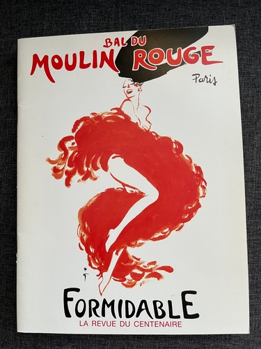 Bal moulin rouge - rouge., programme