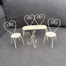 Vintage Canvas Peynet Dolls Garden Furniture
