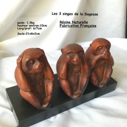 Figurines les singes de - singes, la