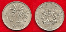 NIGERIA . 10 KOBO 1976 .