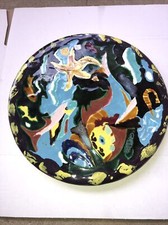 5 / Ancien Dessous De Plat d’Émaux LIMOGES Fait Main