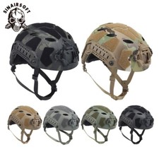 Casque Tactique SF SUPER High Cut FAST - Protection Militaire Camouflage Airsoft
