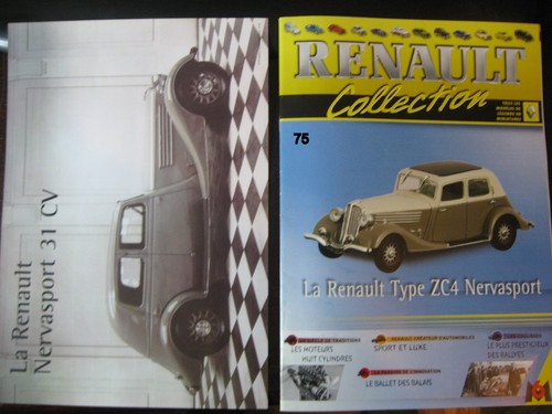Fascicule renault - 75,