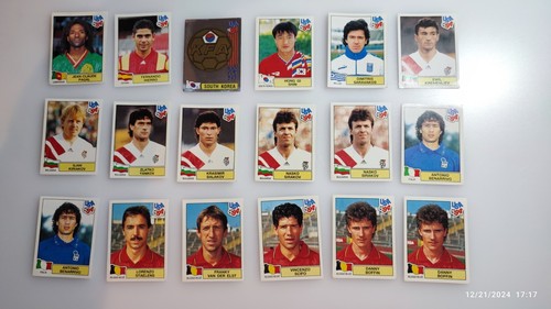 Lot vignettes panini - lot,