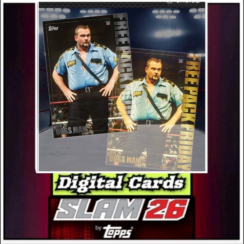 Topps wwe slam free pack - topps,