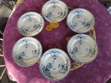 6 Assiettes Plate Terre Fer