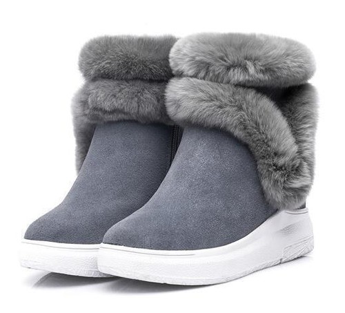 Womens faux fur round toe - womens,