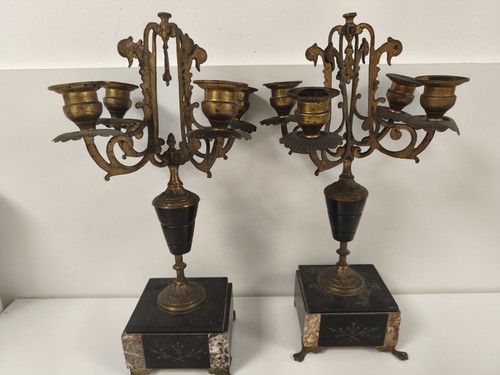 Paire chandeliers napoléon - paire,