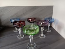 Nachtmann  Roemer Bohème 6 Coupe A Champagne De Couleur En Cristal  Coloré 