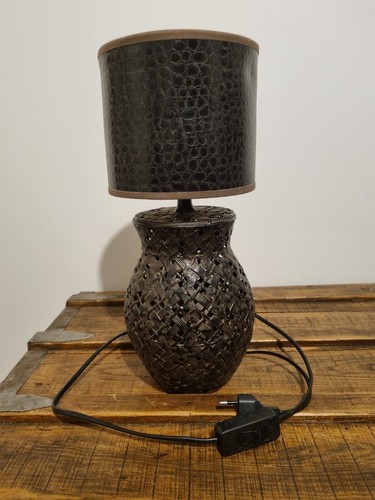 Petite lampe chevet - de, marron