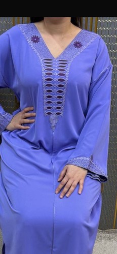 Robe caftan femme longue