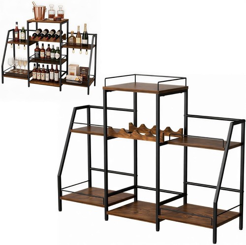 Tier liquor stand versatile - 2-tier,