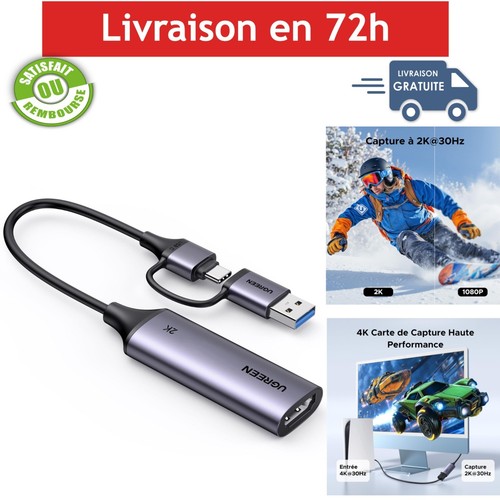 Carte capture vidéo hdmi - capture, 4k