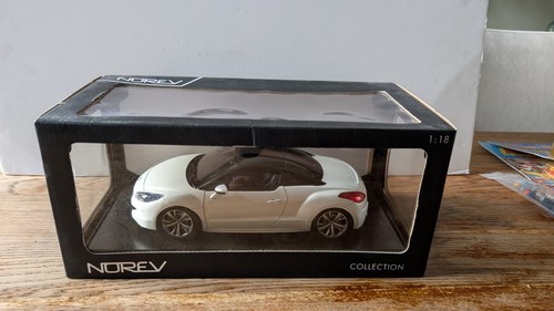 Norev peugeot rcz - norev, blanche