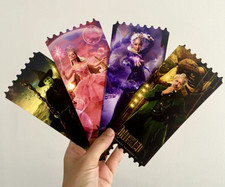 WICKED Movie Ticket Collectible Set Of 4 SF Theater New 2024 Original Cinema