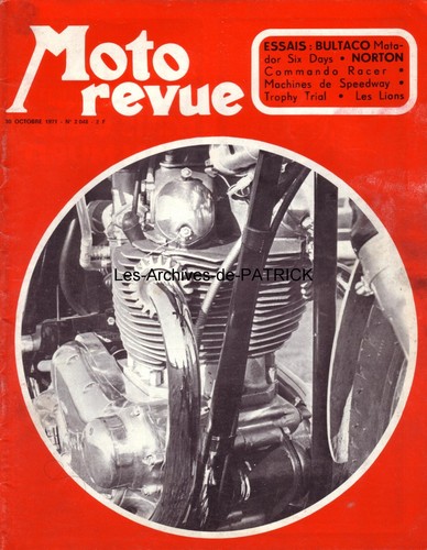Moto revue 2048 norton 750 - moto,