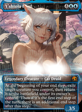 Y'shtola Rhul Hot Spring Edition High Quality Altered Art Custom Playtest Card