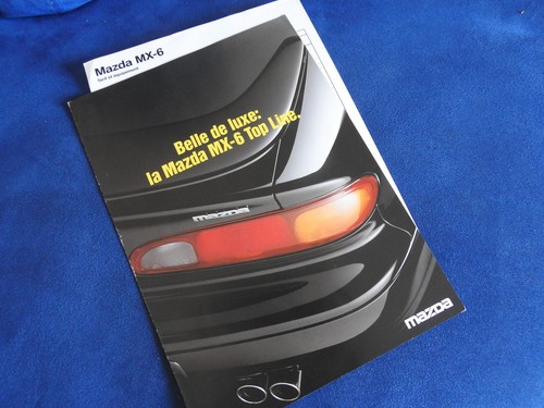 Depliant mazda top line - depliant, top-line