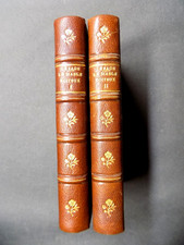 Oeuvres de Le Sage Le Diable Boiteux Alphonse Lemerre 1878 2 t. reliés mi-cuir