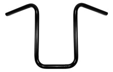 1 Pouce (25,4mm) Guidon Narrow Ape 38cm Noir compatible avec Harley-Davidson