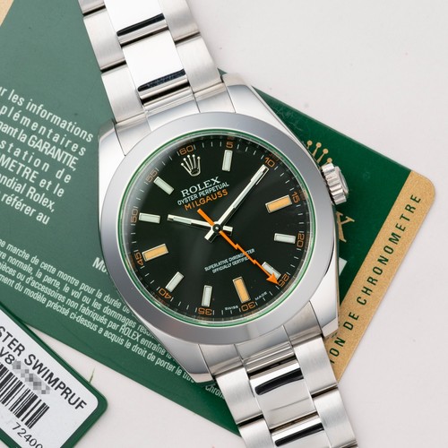 2010 rolex milgauss - milgauss, 116400gv