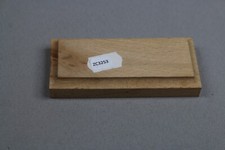 ZC3253 Miniature Boat Fitting Stand Wood Display Rectangle 90 x 39mm