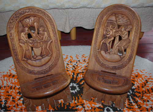 Tres rare lot chaises - rare,
